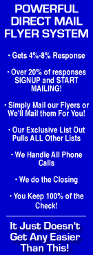 Powerful Direct Mail Flyer System